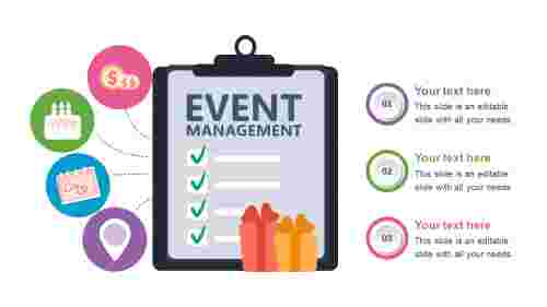 event management slide template